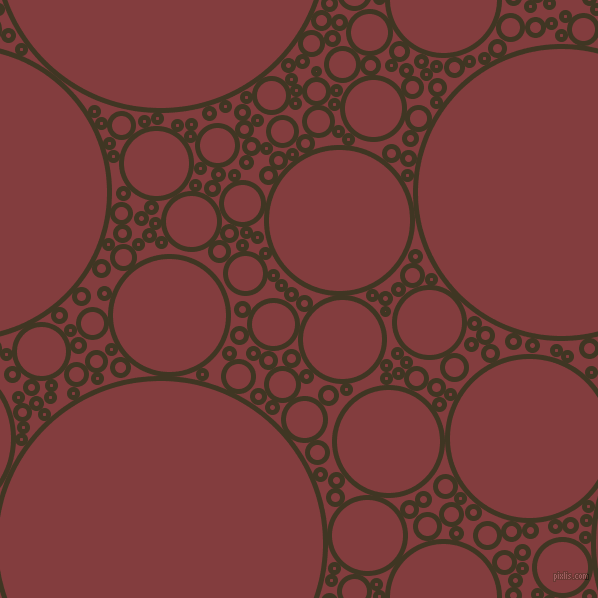 bubbles, circles, sponge, big, medium, small, 5 pixel line width, Mikado and Stiletto circles bubbles sponge soap seamless tileable