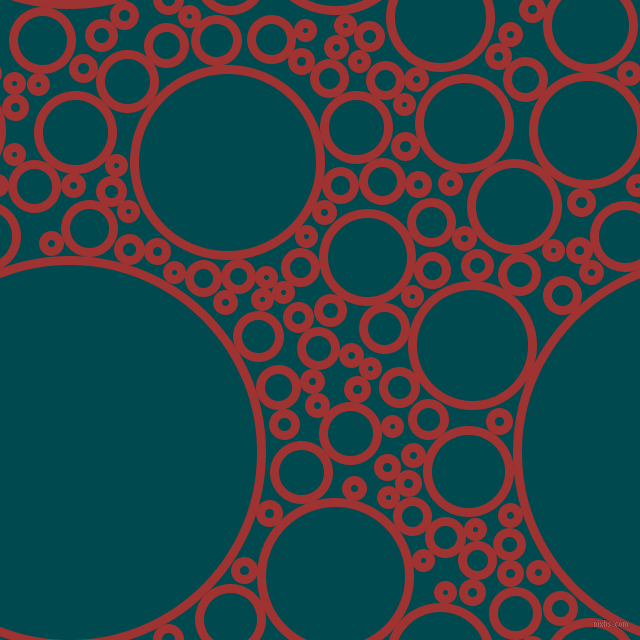 bubbles, circles, sponge, big, medium, small, 9 pixel line width, Milano Red and Sherpa Blue circles bubbles sponge soap seamless tileable