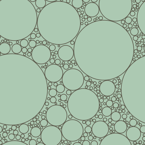 bubbles, circles, sponge, big, medium, small, 2 pixel line width, Millbrook and Gum Leaf circles bubbles sponge soap seamless tileable