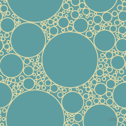 bubbles, circles, sponge, big, medium, small, 3 pixel line width, Mint Julep and Cadet Blue circles bubbles sponge soap seamless tileable