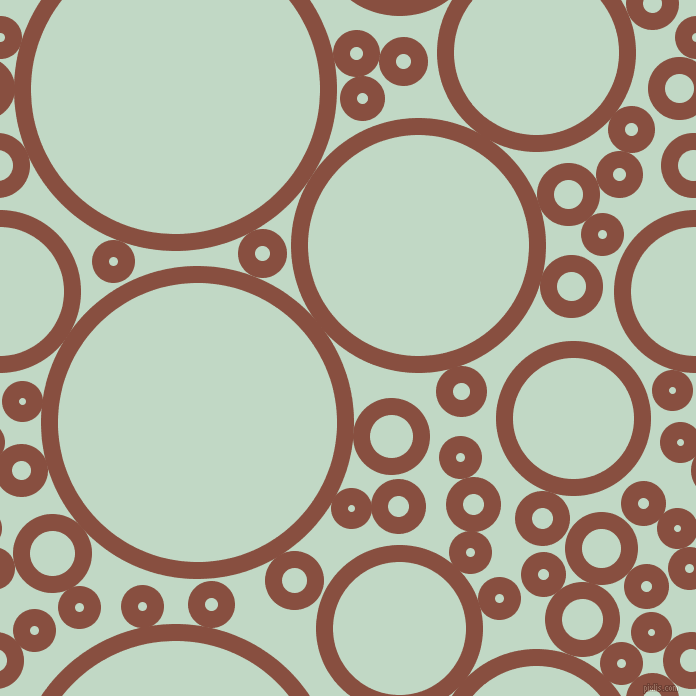 bubbles, circles, sponge, big, medium, small, 17 pixel line width, Mule Fawn and Edgewater circles bubbles sponge soap seamless tileable