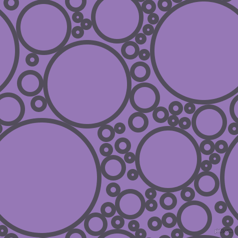 bubbles, circles, sponge, big, medium, small, 9 pixel line width, Mulled Wine and Purple Mountain