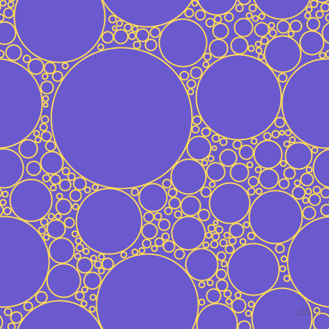 bubbles, circles, sponge, big, medium, small, 2 pixel line width, Mustard and Slate Blue circles bubbles sponge soap seamless tileable