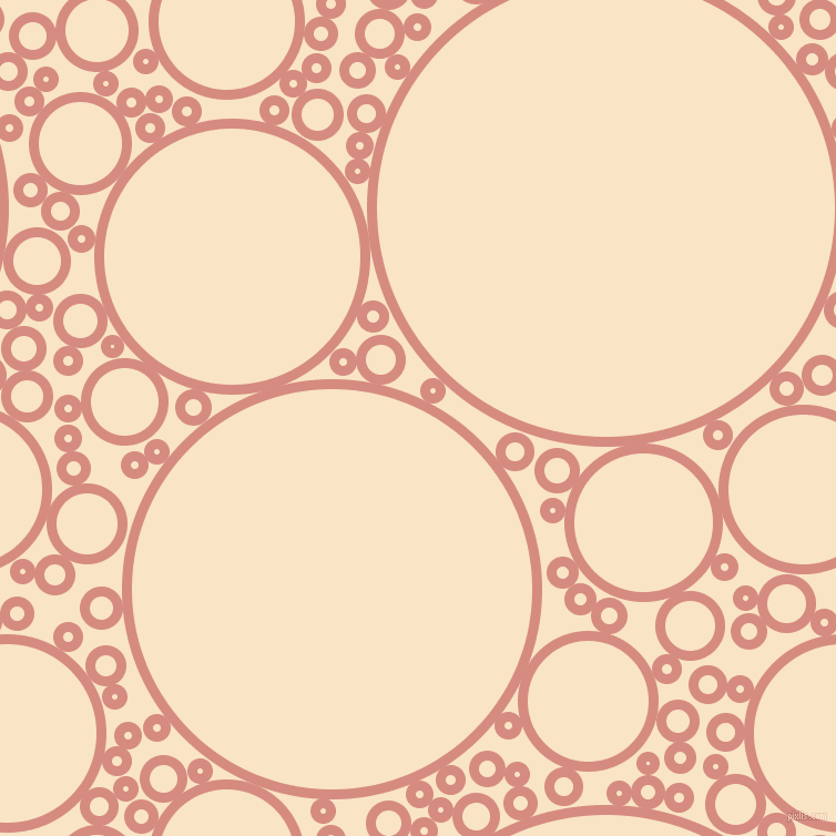 bubbles, circles, sponge, big, medium, small, 9 pixel line width, My Pink and Derby circles bubbles sponge soap seamless tileable