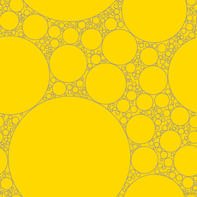 bubbles, circles, sponge, big, medium, small, 2 pixel line width, Napa and School Bus Yellow circles bubbles sponge soap seamless tileable