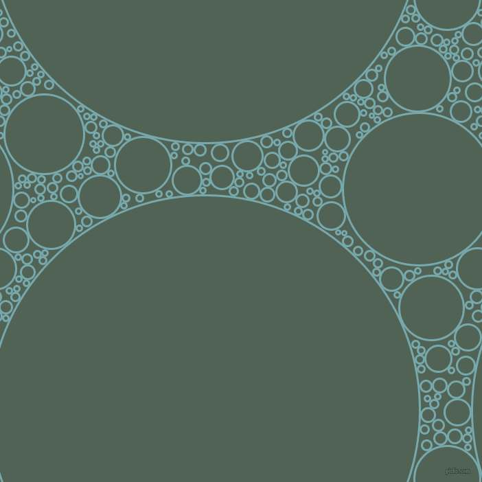 bubbles, circles, sponge, big, medium, small, 3 pixel line width, Neptune and Mineral Green circles bubbles sponge soap seamless tileable