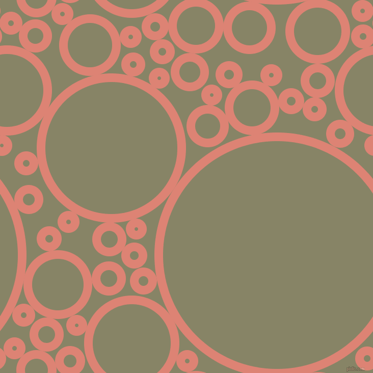 bubbles, circles, sponge, big, medium, small, 17 pixel line width, New York Pink and Bandicoot circles bubbles sponge soap seamless tileable