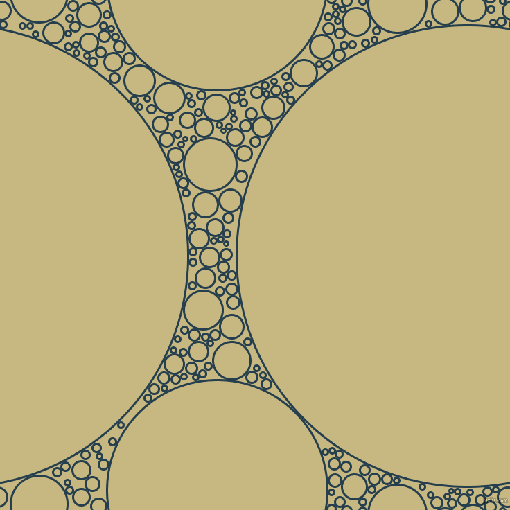 bubbles, circles, sponge, big, medium, small, 3 pixel line width, Nile Blue and Yuma circles bubbles sponge soap seamless tileable