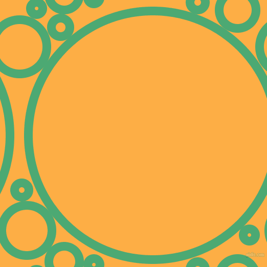bubbles, circles, sponge, big, medium, small, 17 pixel line width, Ocean Green and My Sin circles bubbles sponge soap seamless tileable