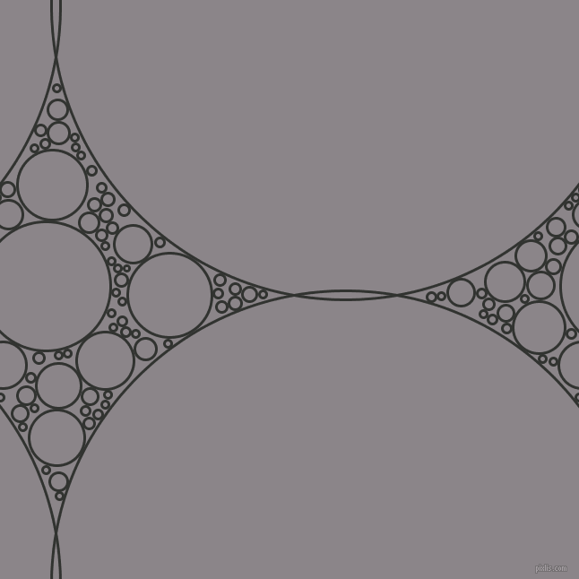 bubbles, circles, sponge, big, medium, small, 3 pixel line width, Oil and Taupe Grey circles bubbles sponge soap seamless tileable