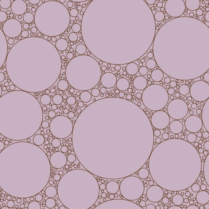 bubbles, circles, sponge, big, medium, small, 2 pixel line width, Old Copper and Maverick circles bubbles sponge soap seamless tileable