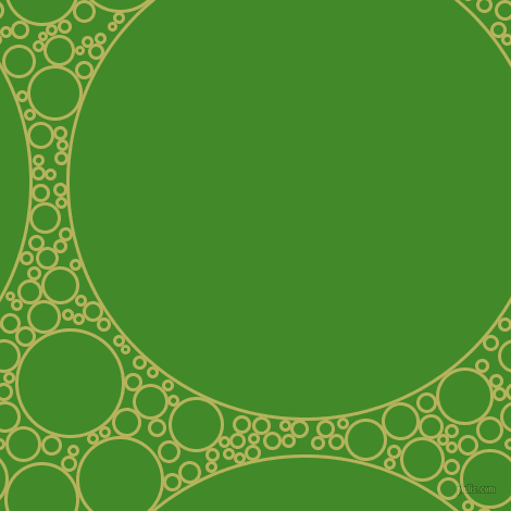 bubbles, circles, sponge, big, medium, small, 3 pixel line width, Olive Green and La Palma circles bubbles sponge soap seamless tileable