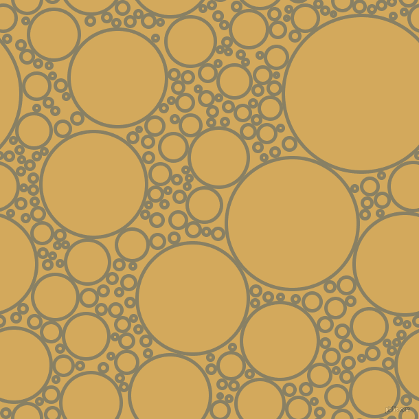 bubbles, circles, sponge, big, medium, small, 5 pixel line width, Olive Haze and Apache circles bubbles sponge soap seamless tileable