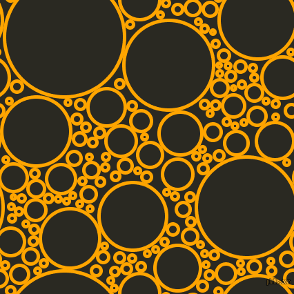 bubbles, circles, sponge, big, medium, small, 5 pixel line width, Orange and Maire circles bubbles sponge soap seamless tileable