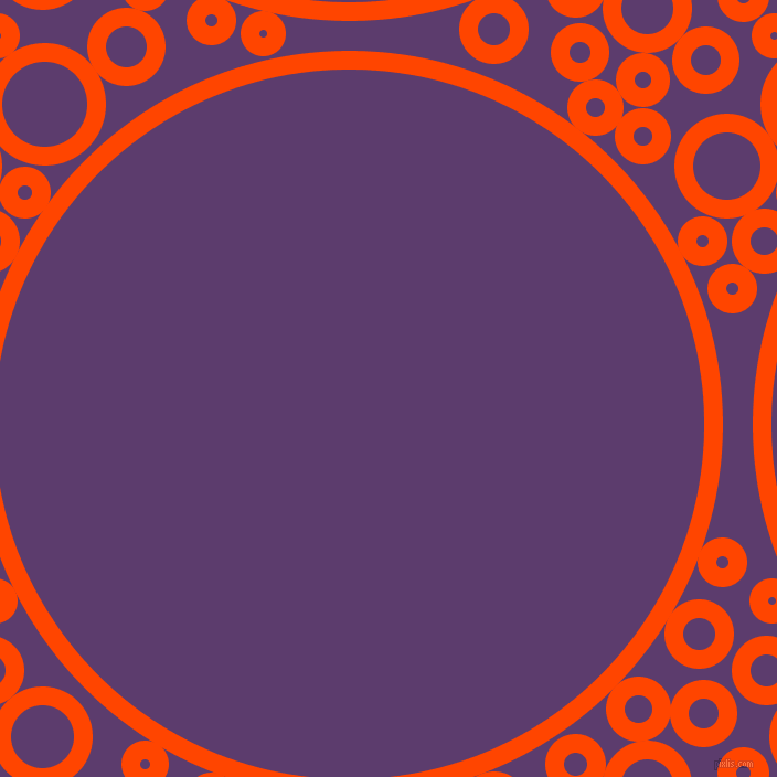 bubbles, circles, sponge, big, medium, small, 17 pixel line width, Orange Red and Honey Flower circles bubbles sponge soap seamless tileable