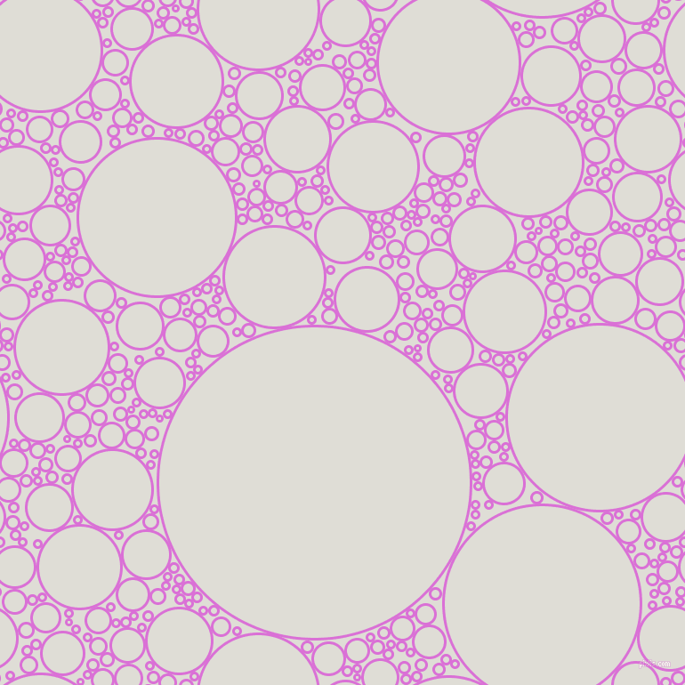 bubbles, circles, sponge, big, medium, small, 3 pixel line width, Orchid and Sea Fog circles bubbles sponge soap seamless tileable