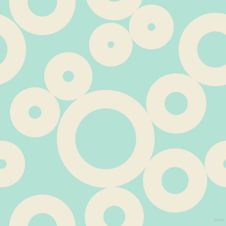 bubbles, circles, sponge, big, medium, small, 65 pixel line width, Orchid White and Cruise circles bubbles sponge soap seamless tileable