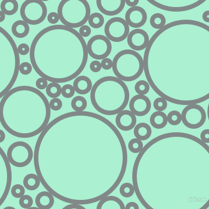 bubbles, circles, sponge, big, medium, small, 9 pixel line widthOslo Grey and Magic Mint circles bubbles sponge soap seamless tileable
