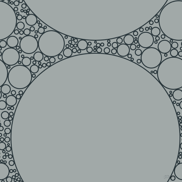 bubbles, circles, sponge, big, medium, small, 3 pixel line width, Oxford Blue and Hit Grey circles bubbles sponge soap seamless tileable