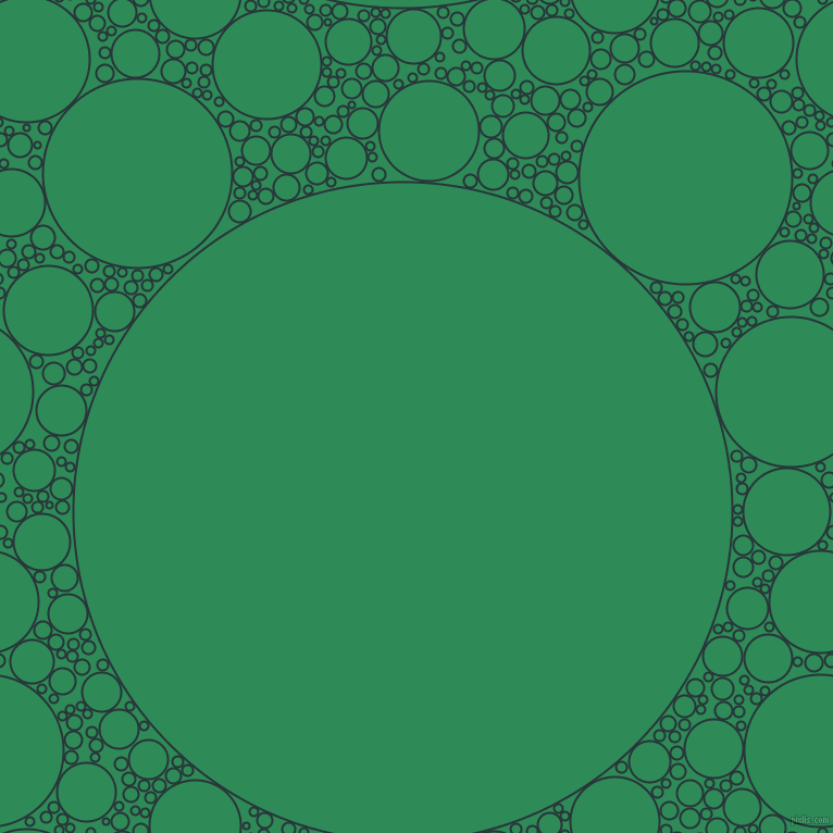 bubbles, circles, sponge, big, medium, small, 2 pixel line width, Oxford Blue and Sea Green circles bubbles sponge soap seamless tileable
