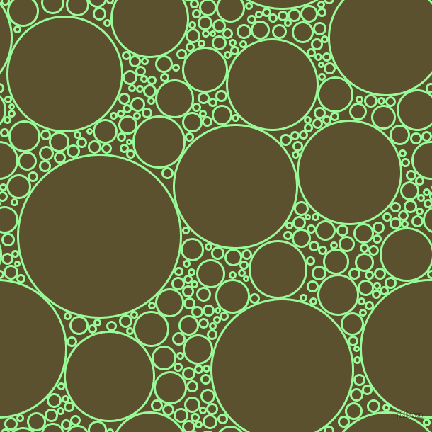 bubbles, circles, sponge, big, medium, small, 3 pixel line width, Pale Green and West Coast circles bubbles sponge soap seamless tileable