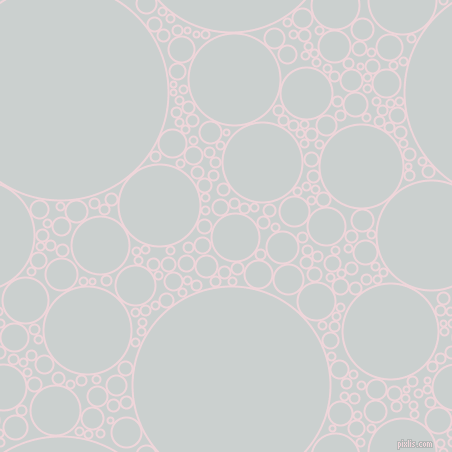 bubbles, circles, sponge, big, medium, small, 2 pixel line width, Pale Rose and Geyser circles bubbles sponge soap seamless tileable