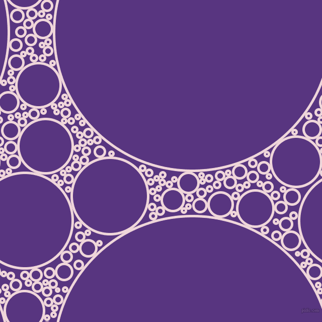 bubbles, circles, sponge, big, medium, small, 5 pixel line width, Pale Rose and Kingfisher Daisy circles bubbles sponge soap seamless tileable