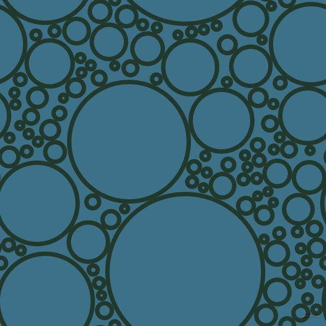 bubbles, circles, sponge, big, medium, small, 9 pixel line width, Palm Green and Calypso circles bubbles sponge soap seamless tileable