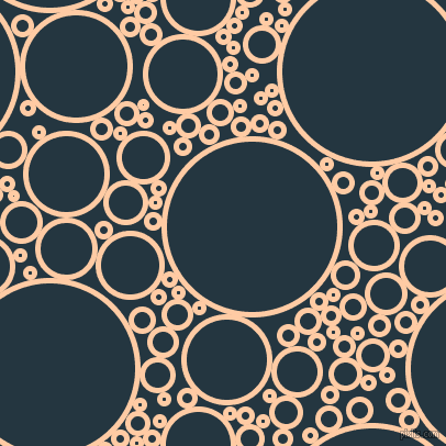 bubbles, circles, sponge, big, medium, small, 5 pixel line width, Peach and Elephant circles bubbles sponge soap seamless tileable