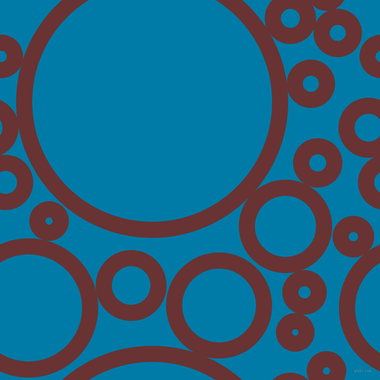 bubbles, circles, sponge, big, medium, small, 33 pixel line width, Persian Plum and Cerulean circles bubbles sponge soap seamless tileable