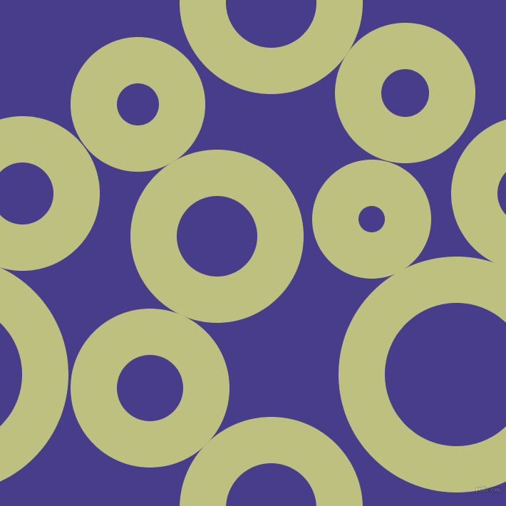 bubbles, circles, sponge, big, medium, small, 65 pixel line width, Pine Glade and Dark Slate Blue circles bubbles sponge soap seamless tileable