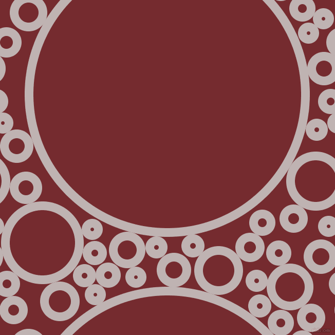 bubbles, circles, sponge, big, medium, small, 17 pixel line width, Pink Swan and Tamarillo circles bubbles sponge soap seamless tileable