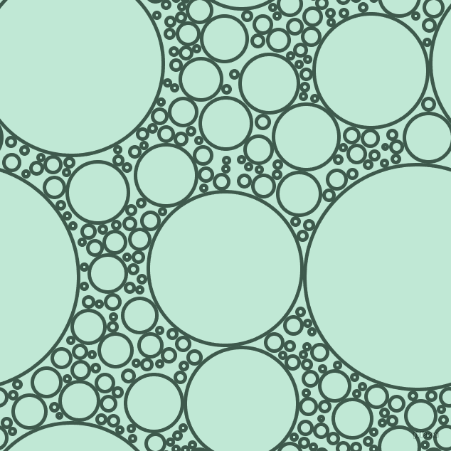 bubbles, circles, sponge, big, medium, small, 5 pixel line width, Plantation and Aero Blue circles bubbles sponge soap seamless tileable