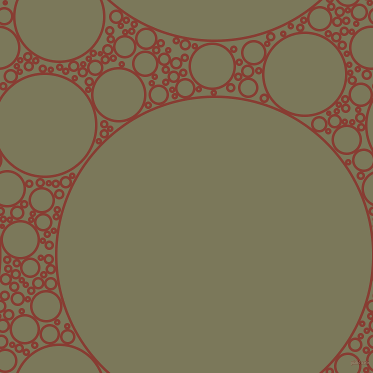 bubbles, circles, sponge, big, medium, small, 5 pixel line width, Prairie Sand and Kokoda circles bubbles sponge soap seamless tileable