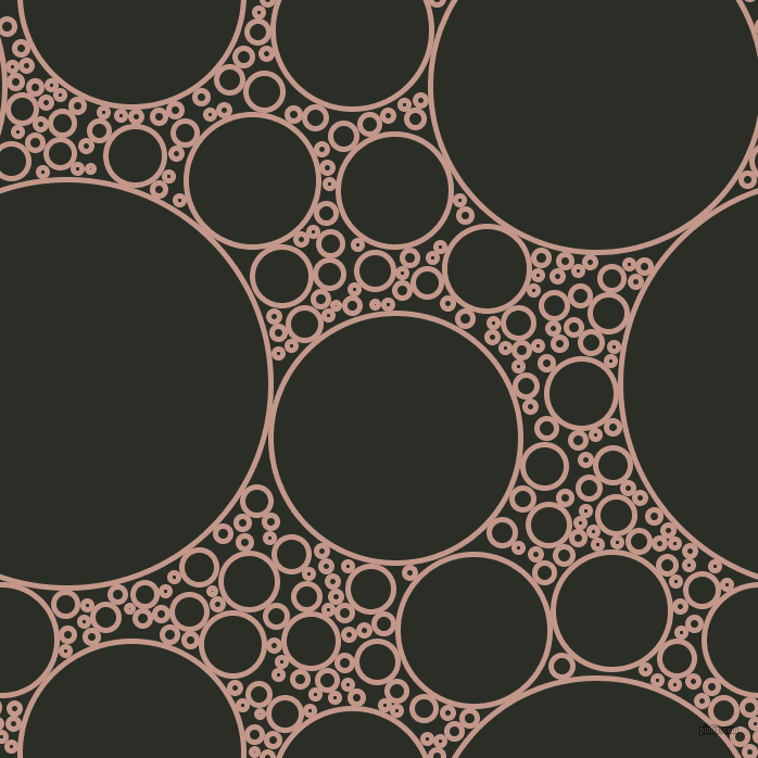 bubbles, circles, sponge, big, medium, small, 5 pixel line width, Quicksand and Marshland circles bubbles sponge soap seamless tileable