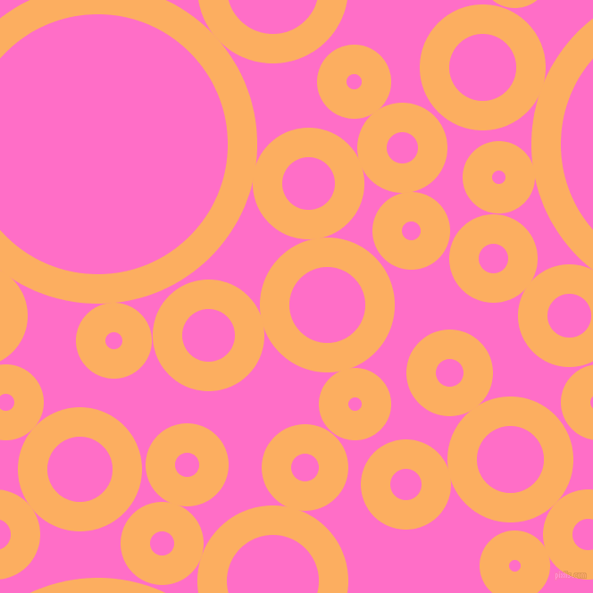 bubbles, circles, sponge, big, medium, small, 33 pixel line width, Rajah and Neon Pink circles bubbles sponge soap seamless tileable