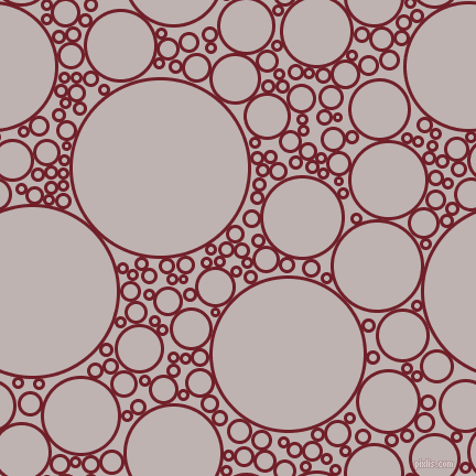 bubbles, circles, sponge, big, medium, small, 3 pixel line width, Red Berry and Pink Swan circles bubbles sponge soap seamless tileable