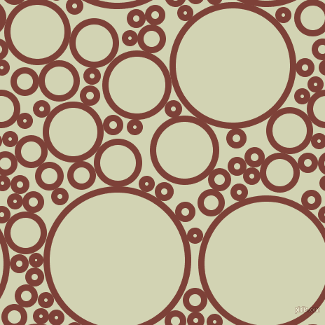 bubbles, circles, sponge, big, medium, small, 9 pixel line width, Red Robin and Orinoco circles bubbles sponge soap seamless tileable
