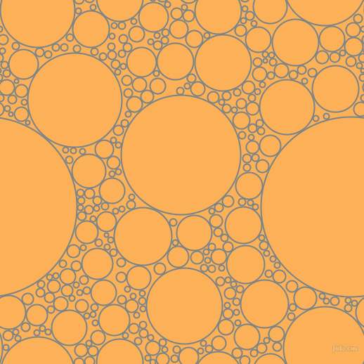 bubbles, circles, sponge, big, medium, small, 2 pixel line width, Regent Grey and Texas Rose circles bubbles sponge soap seamless tileable