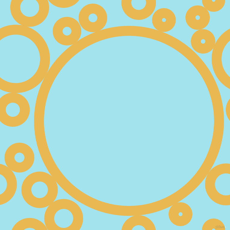 bubbles, circles, sponge, big, medium, small, 33 pixel line width, Ronchi and Blizzard Blue circles bubbles sponge soap seamless tileable