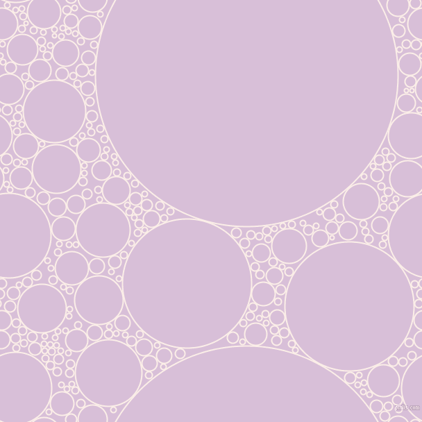 bubbles, circles, sponge, big, medium, small, 2 pixel line width, Rose White and Thistle circles bubbles sponge soap seamless tileable