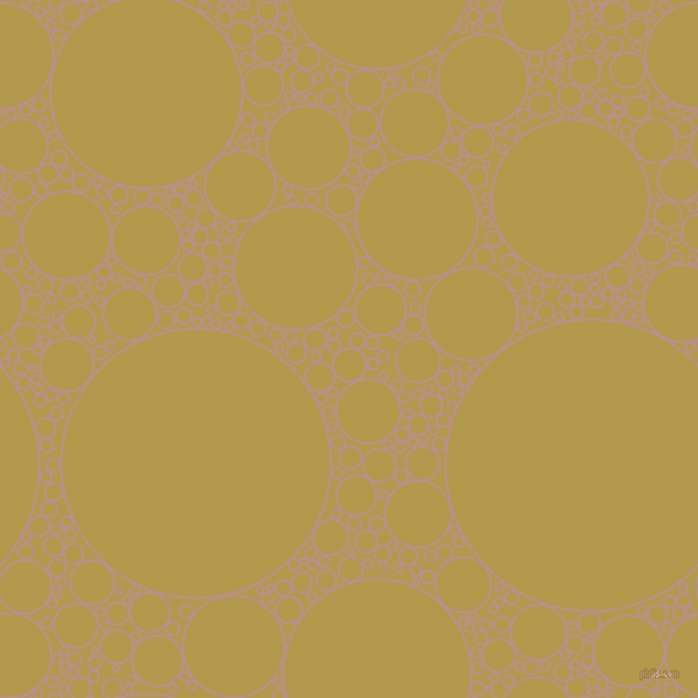 bubbles, circles, sponge, big, medium, small, 2 pixel line width, Rosy Brown and Husk circles bubbles sponge soap seamless tileable