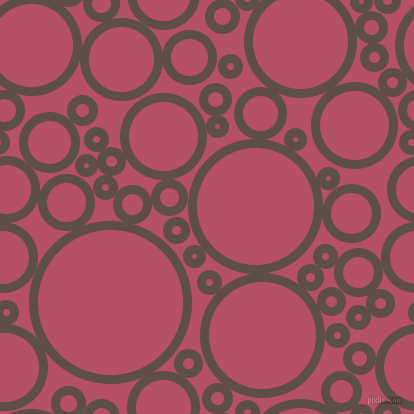 bubbles, circles, sponge, big, medium, small, 9 pixel line width, Saddle and Blush circles bubbles sponge soap seamless tileable