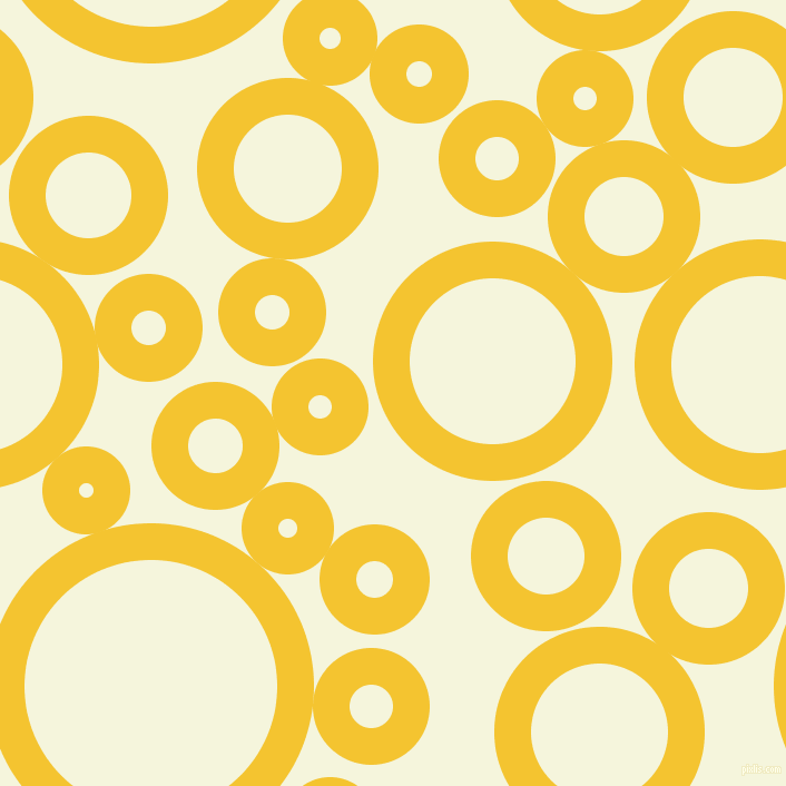 bubbles, circles, sponge, big, medium, small, 33 pixel line width, Saffron and Beige circles bubbles sponge soap seamless tileable