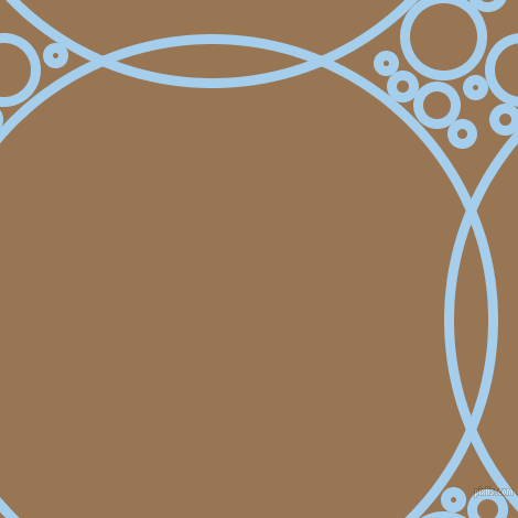 bubbles, circles, sponge, big, medium, small, 9 pixel line width, Sail and Pale Brown circles bubbles sponge soap seamless tileable