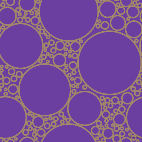 bubbles, circles, sponge, big, medium, small, 5 pixel line width, Sandal and Royal Purple circles bubbles sponge soap seamless tileable