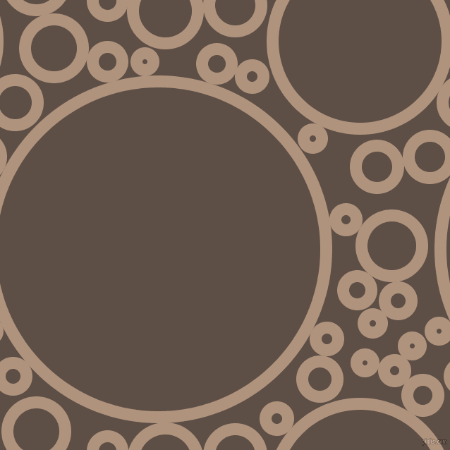 bubbles, circles, sponge, big, medium, small, 17 pixel line width, Sandrift and Saddle circles bubbles sponge soap seamless tileable