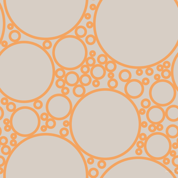 bubbles, circles, sponge, big, medium, small, 9 pixel line width, Sandy Brown and Swirl circles bubbles sponge soap seamless tileable