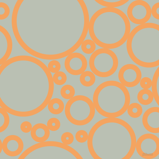 bubbles, circles, sponge, big, medium, small, 17 pixel line width, Sandy Brown and Tasman circles bubbles sponge soap seamless tileable