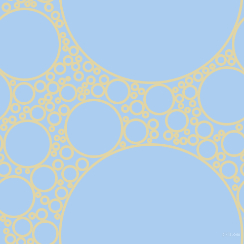 bubbles, circles, sponge, big, medium, small, 5 pixel line widthSapling and Pale Cornflower Blue circles bubbles sponge soap seamless tileable